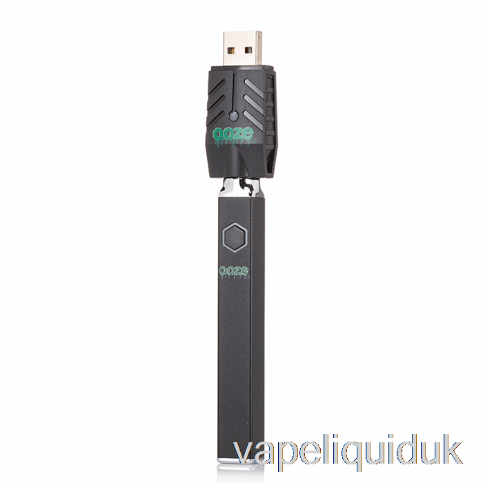 Ooze Quad Flex Temp 500mAh Battery Black Vape Liquid